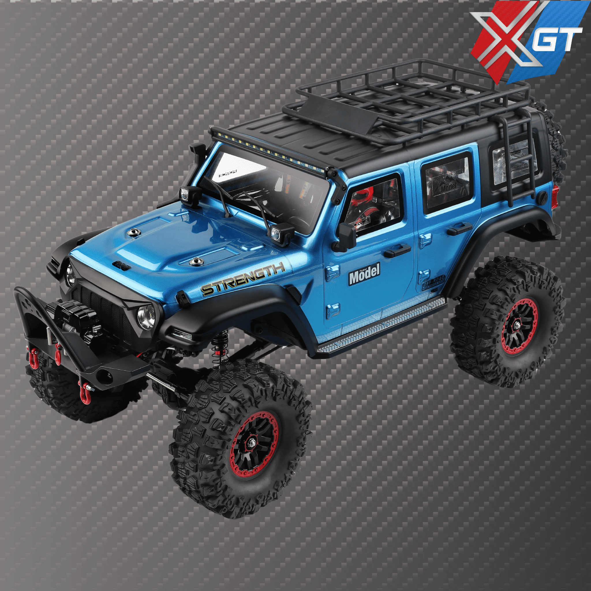1/10 Professional RC Car Off Road 4x4 2.4G 4WD Remote Control Cars 45 Minutes Working Time Climbing Car Adult Toy