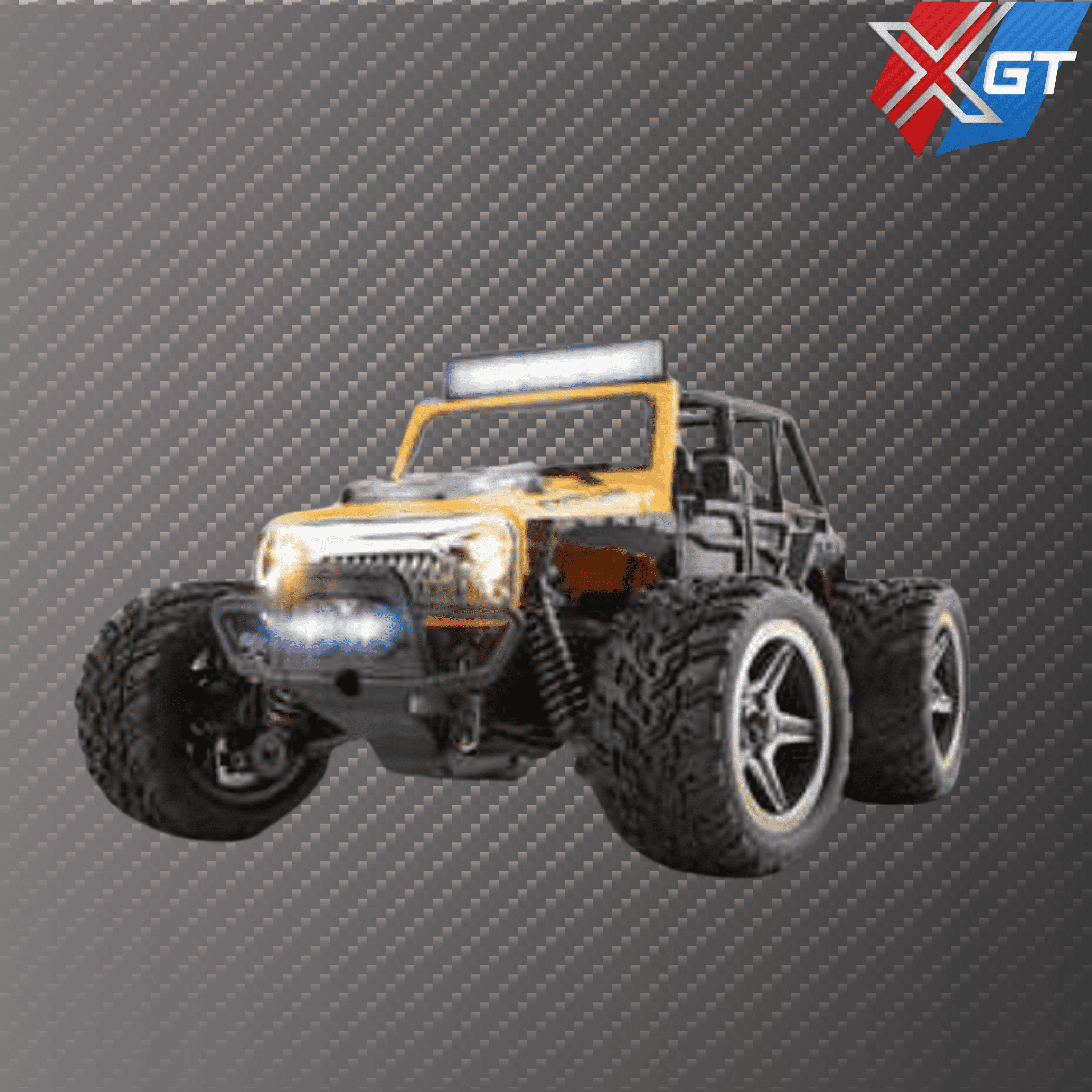 1/22 Scale 2WD Vehicle Model Radio Control With Light Off Road 2.4G Remote Control High Speed 22km/h RC Car