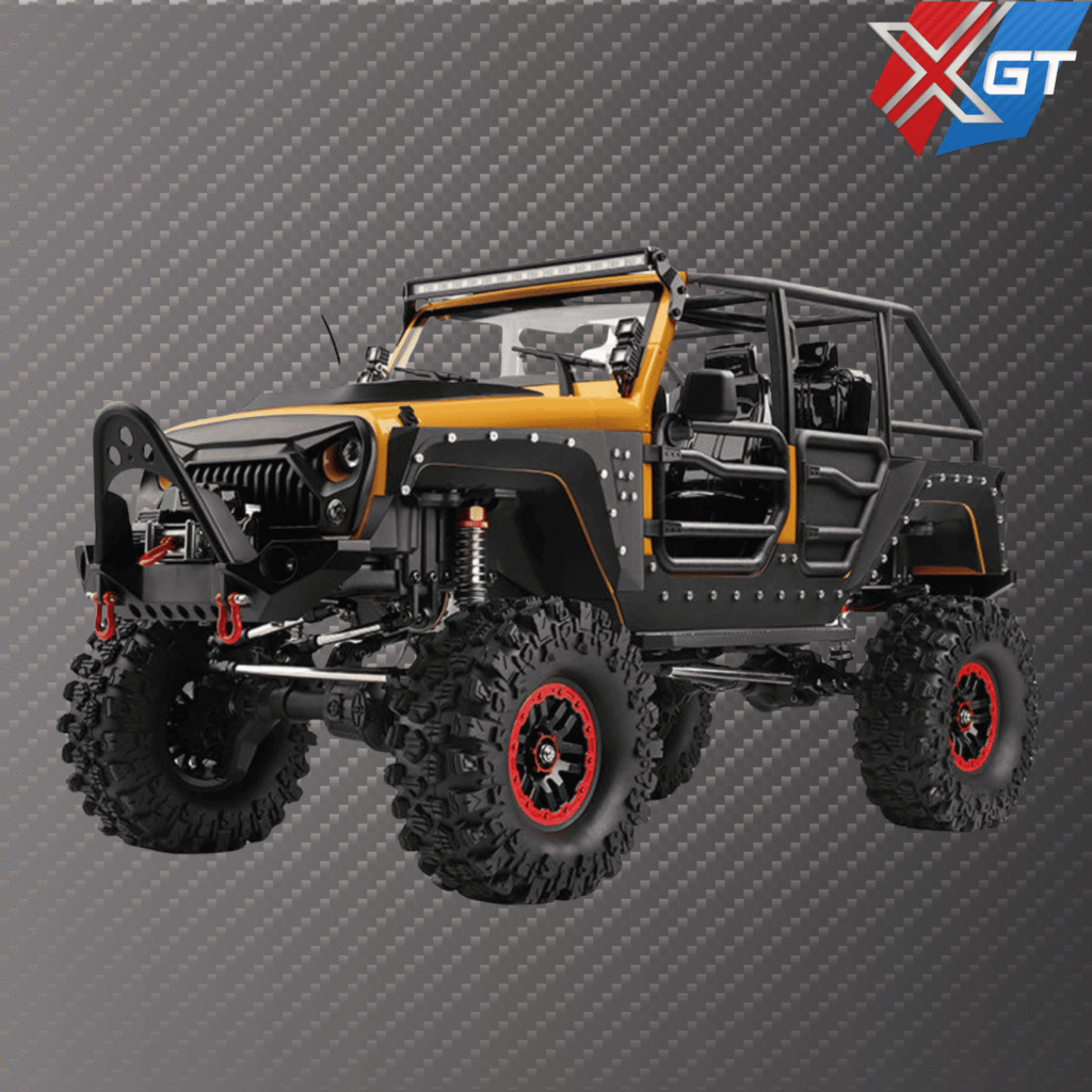 1/10 Professional RC Car Off Road 4x4 2.4G 4WD Remote Control Cars 45 Minutes Working Time Climbing Car Adult Toy