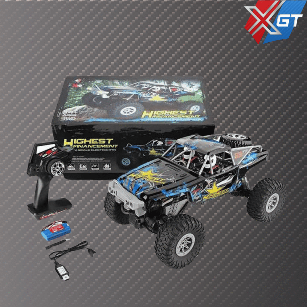 1/10 Suspended Double Straight Bridge Off-road Toy Car Electric Four-wheel Drive Climbing Racing Toy Car Model