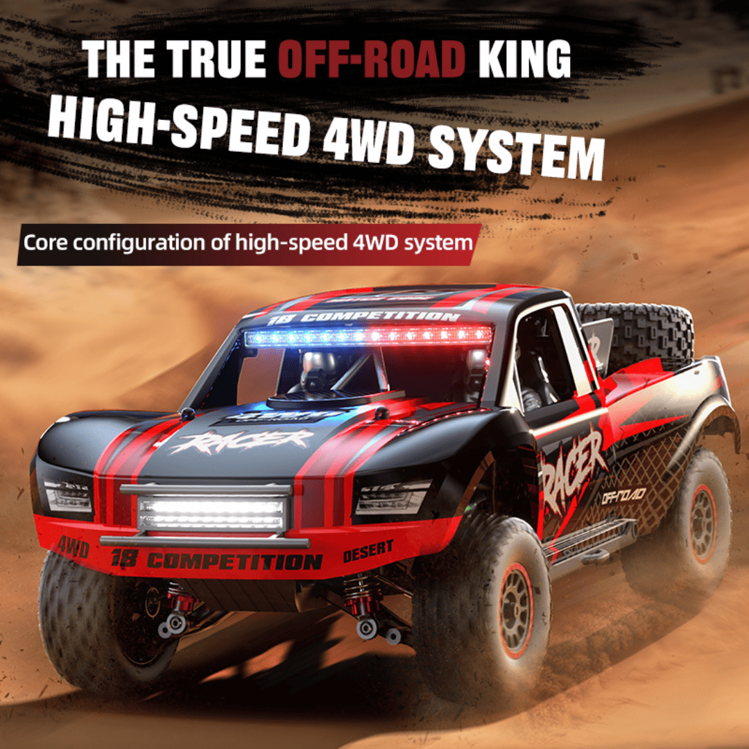 1/12 Scale High-Speed Four-Wheel Drive RC Car 2.4ghz Remote Control Toys Model RC Car