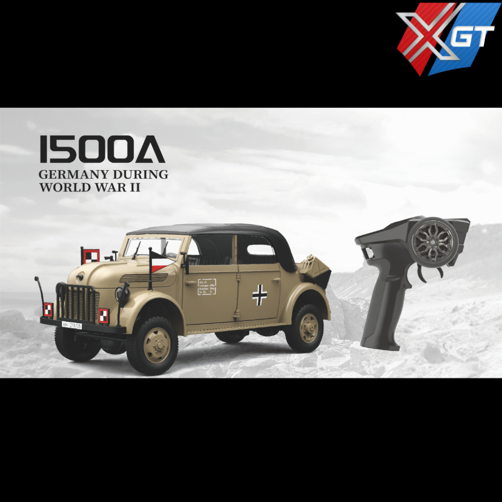 1/18 2.4G 4WD RC Car Command Vehicle LED Light Simulated Sound Smoke Crawler Off-Road Climbing Truck RTR Full