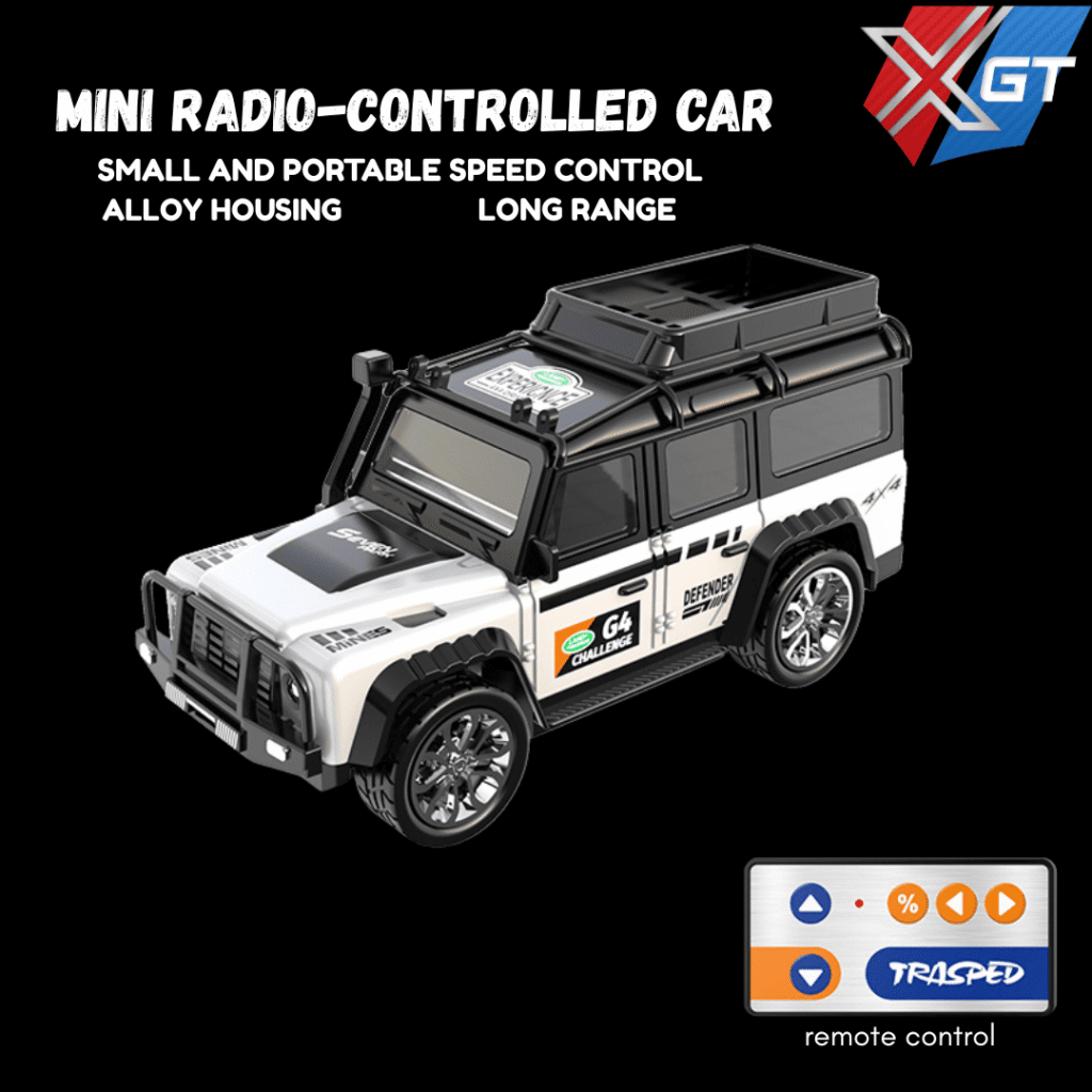 1:64 Scale 2.4G Portable Mini RC 4CH Metal Mini Alloy Die-cast Remote Control Rc Drift Car