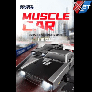 1/10 Professional Dodge 4CH Electric Two/Four-wheel Drive Car High-speed Racing Vehicle Car with Light ESP Gyro Drift Off-road Dual Modes