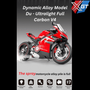 1/6 Oversized Ducati Panigale V4 Spray Alloy Motorcycle Model Diecast OEM Unisex Toy for Car Enthusiast Collection