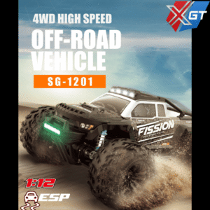 1/12 Scale 4WD 2.4GHz High Speed Monster RC Car Truck Remote Control Car