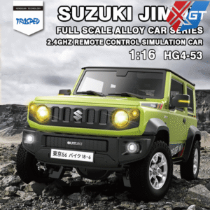 1/16 RC Off-Road Car 4WD Jimny 2.4G Electric Remote Control SUV Model with Light Rock Crawler Cars for Boys
