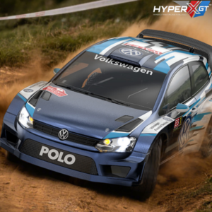 1:14 Hyper Go 4WD 45-55KM/H High Speed Car Brushless Volkswagen Polo R  Official Licensed WRC Independent ESC Simulation Model RTR