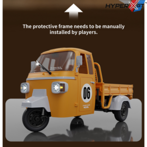 1:10 (3)Wheeled RC Cargo Tricycle Radio Control Vehicle Utility Truck Electric Realistic Model Delivery Car Hobby Grade