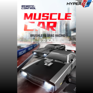 1/10 Professional Dodge 4CH Electric Two/Four-wheel Drive Car High-speed Racing Vehicle Car with Light ESP Gyro Drift Off-road Dual Modes