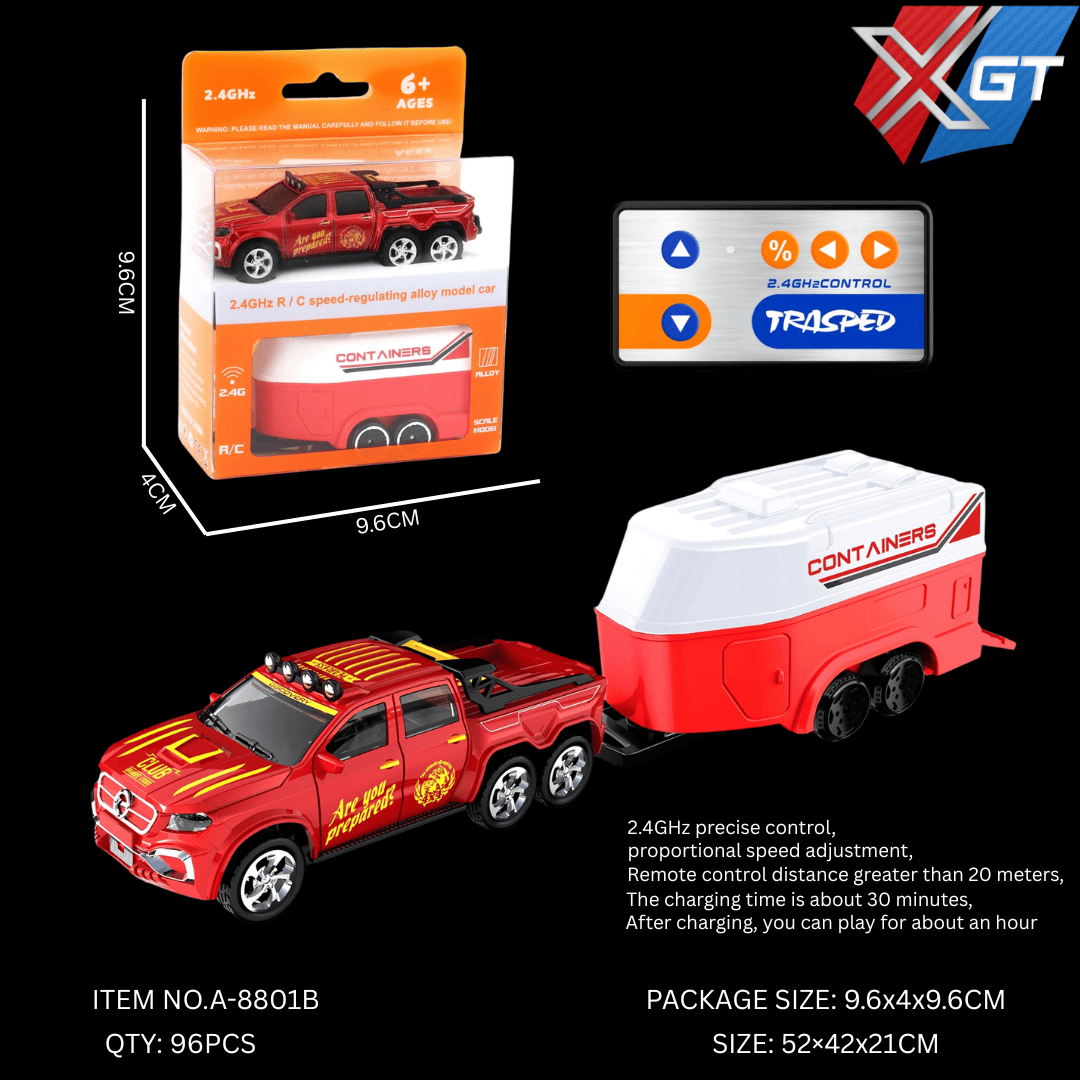 1:64 Scale 2.4G Portable Mini RC 4CH Metal Mini Alloy Die-cast Remote Control Rc Drift Car