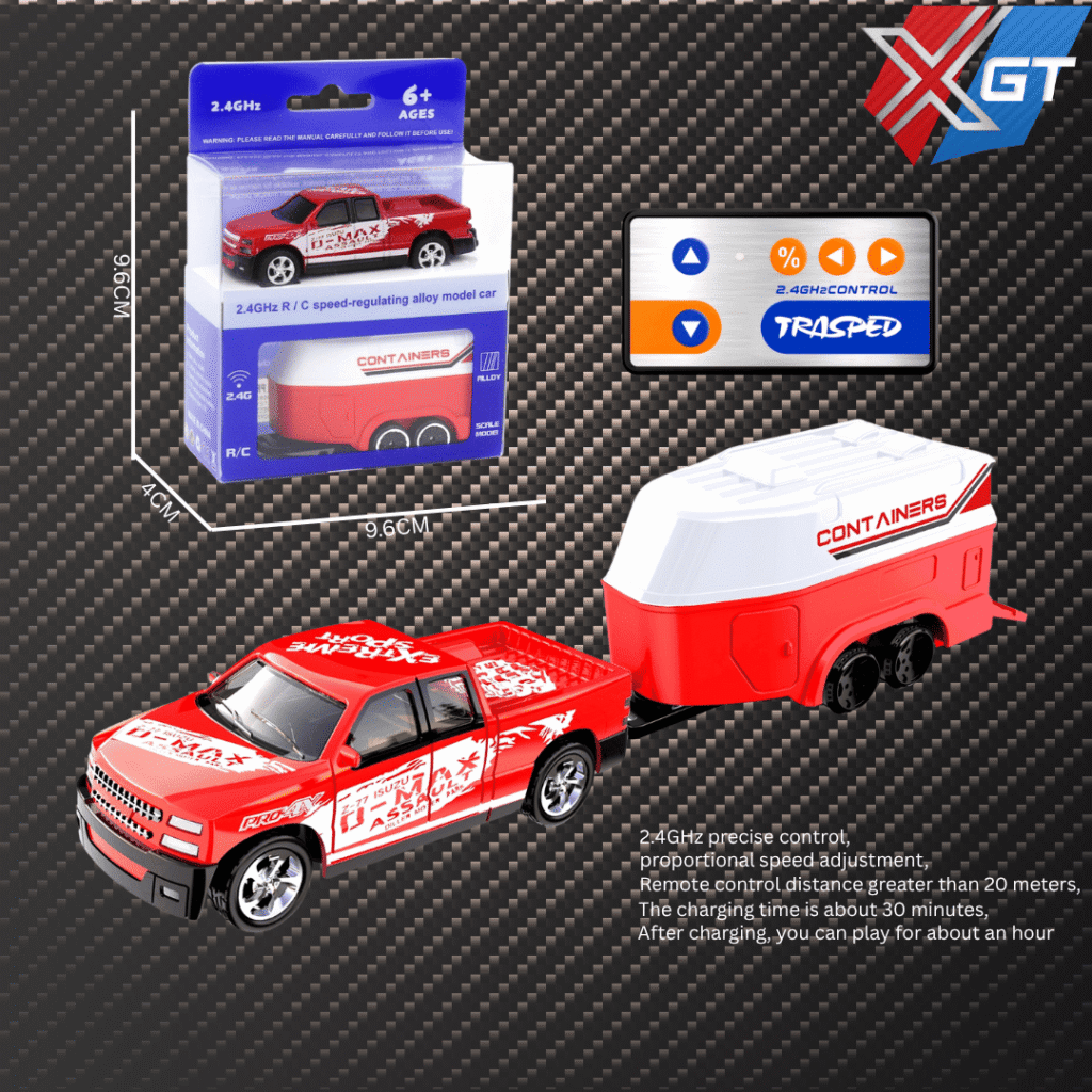 1:64 Scale 2.4G Portable Mini RC 4CH Metal Mini Alloy Die-cast Remote Control Rc Drift Car