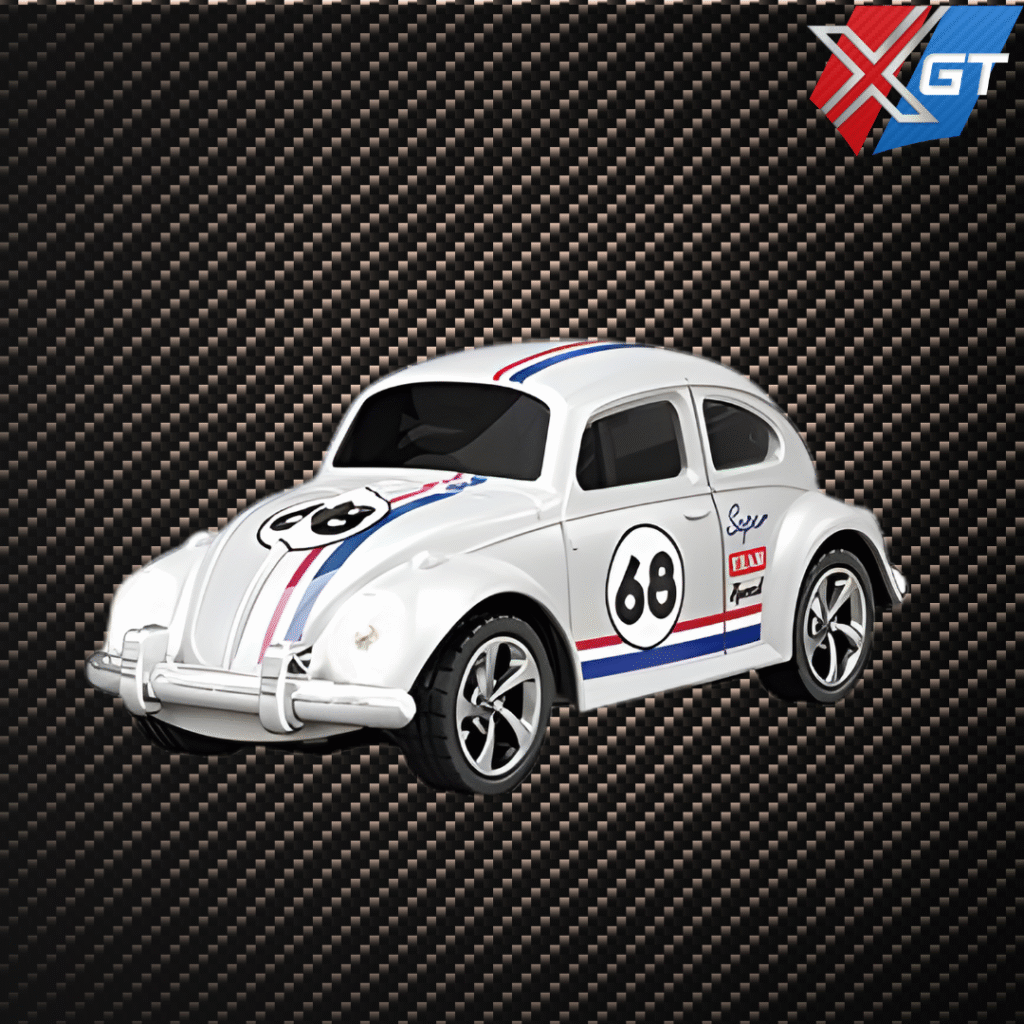 1:64 Scale 2.4G Portable Mini RC 4CH Metal Mini Alloy Die-cast Remote Control Rc Drift Car