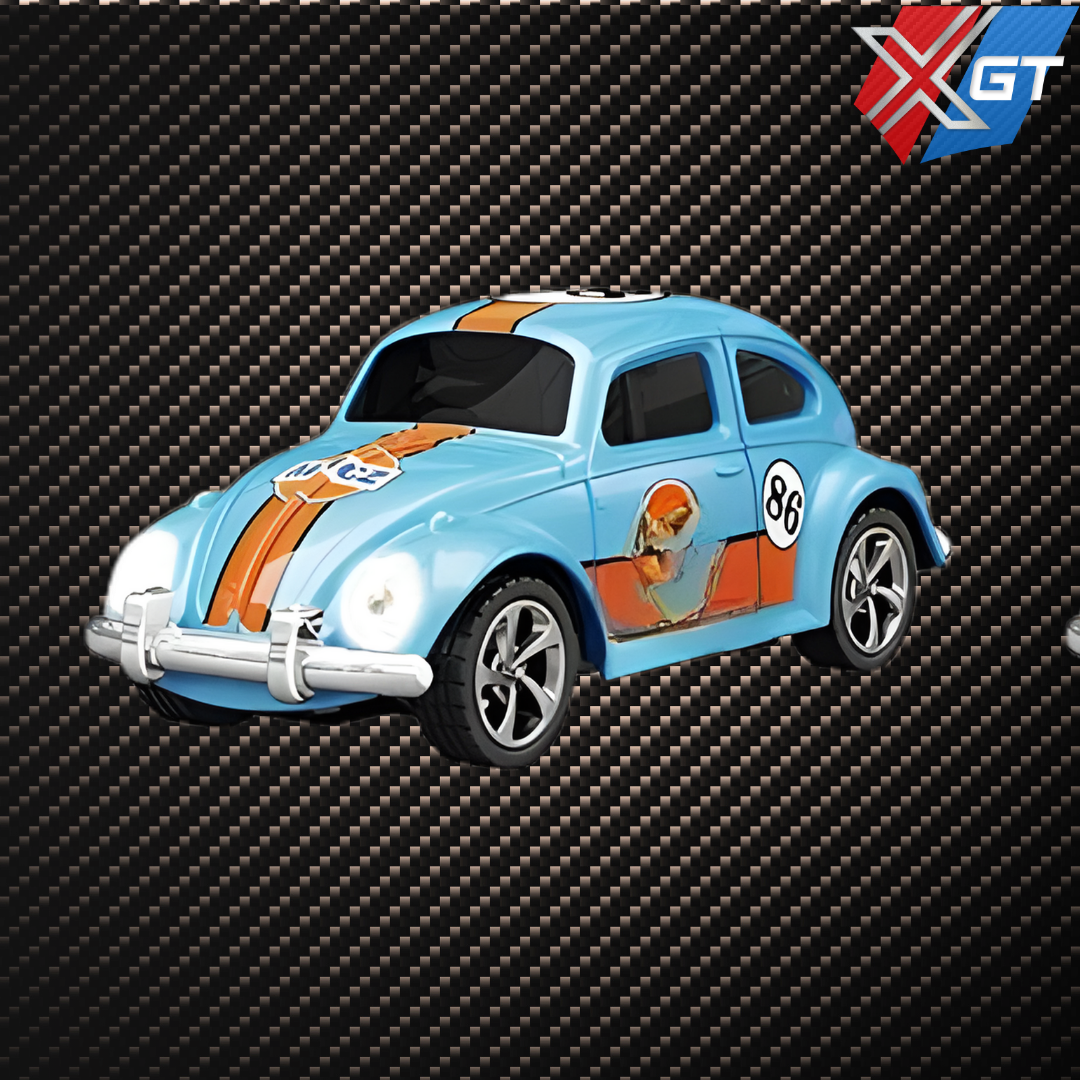 1:64 Scale 2.4G Portable Mini RC 4CH Metal Mini Alloy Die-cast Remote Control Rc Drift Car