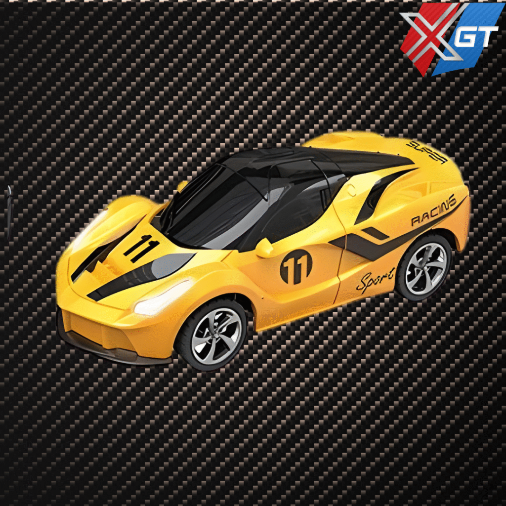 1:64 Scale 2.4G Portable Mini RC 4CH Metal Mini Alloy Die-cast Remote Control Rc Drift Car