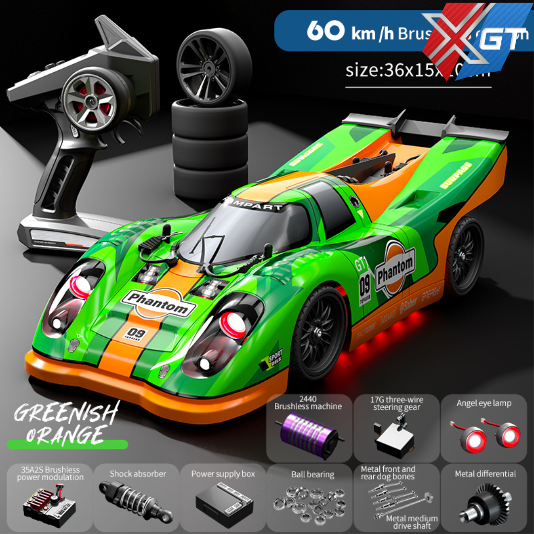 1/16  Brushless RC Drift Car 60KM/H High Speed Remote Control RC Cars 2.4G 4WD RC Car