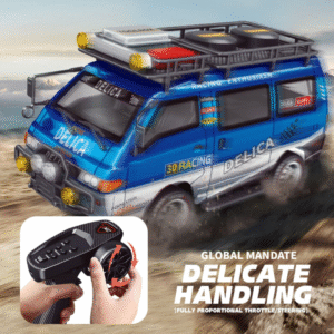 1/24 Scale Delica Official Licensed RWD Mini Radio Control RC Drift Car 2.4GHz Proportional Multipurpose Entertainment