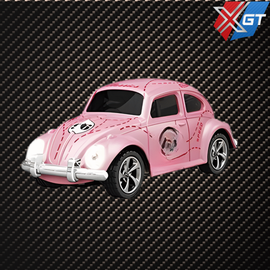 1:64 Scale 2.4G Portable Mini RC 4CH Metal Mini Alloy Die-cast Remote Control Rc Drift Car