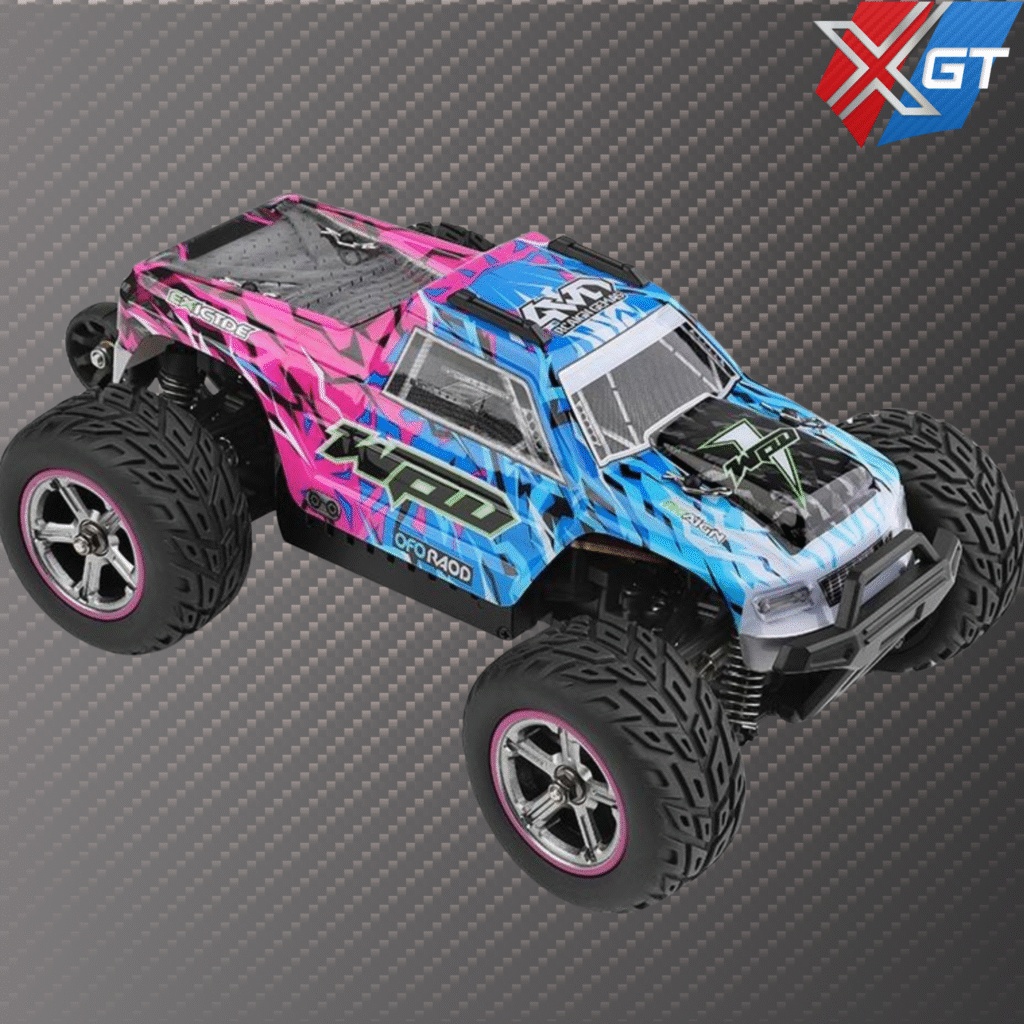 1/20 High Speed RC Trail Truck 50km/h Waterproof 4WD Car Dual Differentials 7.4V Li-ion Battery for Extreme Racing