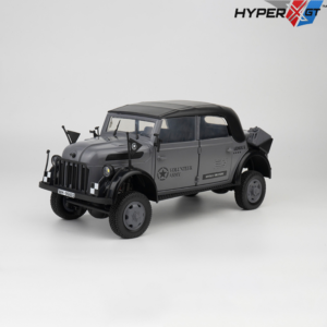 1:18 2.4G 4WD RC Car Command Vehicle LED Light Simulated Sound Smoke Crawler Off-Road Climbing Truck RTR Full
