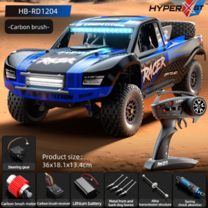 1:12 Scale High-Speed Four-Wheel Drive RC Car 2.4ghz Remote Control Toys Model RC Car