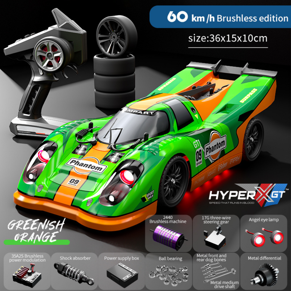 1:16 Brushless RC Drift Car 60KM/H High Speed Remote Control RC Cars 2.4G 4WD RC Car