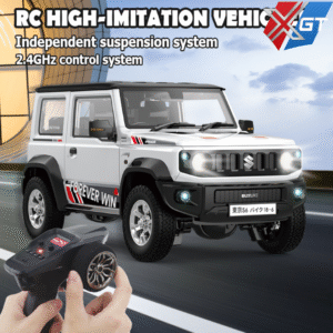 1/16 RC Off-Road Car 4WD Jimny 2.4G Electric Remote Control SUV Model with Light Rock Crawler Cars for Boys