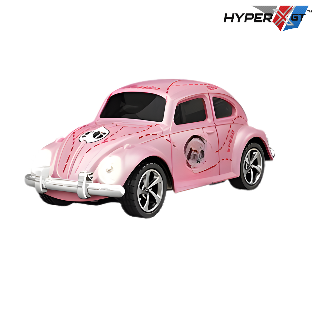 1:64 Scale 2.4G Portable Mini RC 4CH Metal Mini Alloy Die-cast Remote Control Rc Drift Car