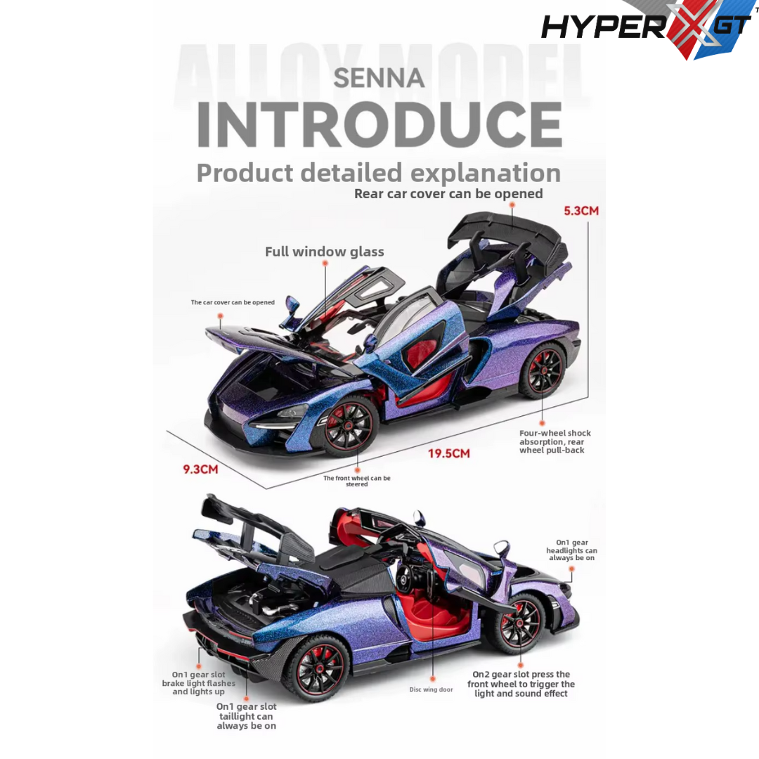 1:24 MACLEREN SENNA – HyperXGT
